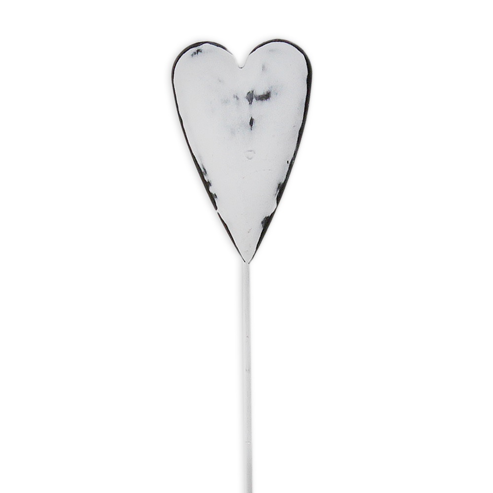 Srdce zápich plech 4,3 27cm mix 1